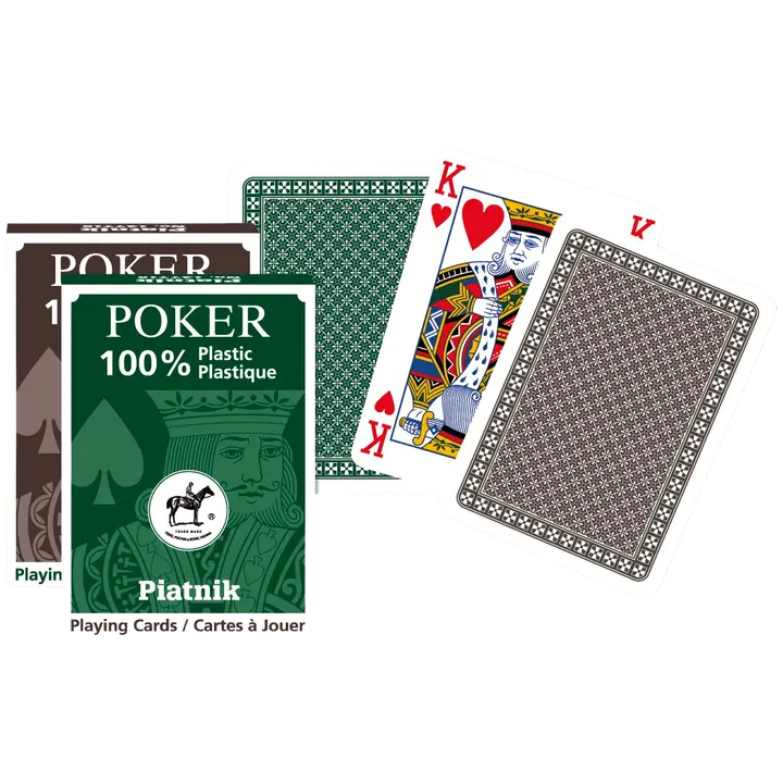 Piatnik Pelikortit Poker Muovia