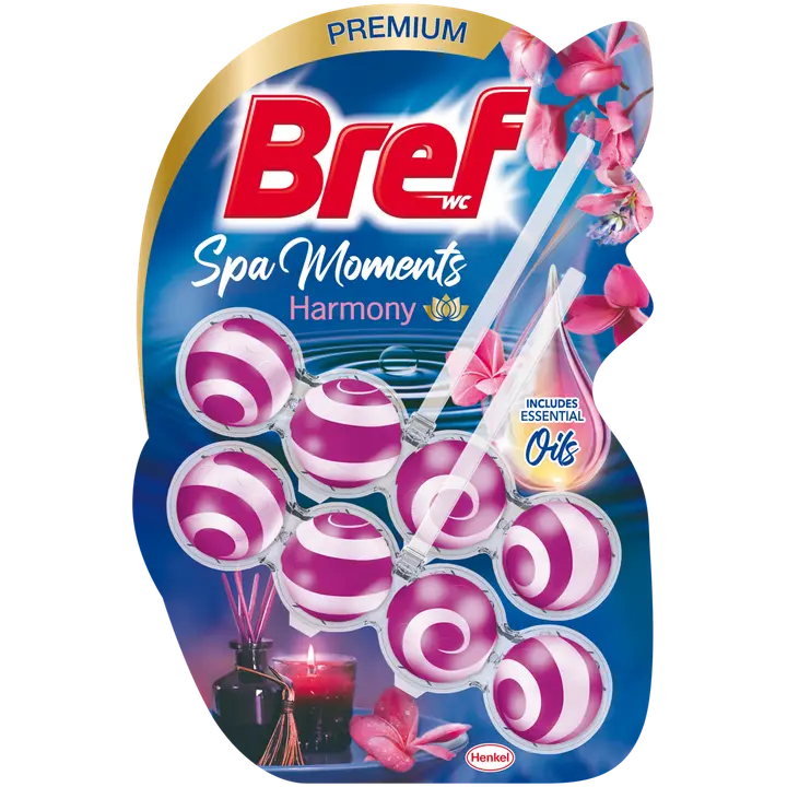 WC-värskendaja Bref Spa Moments Harmony 2x50g