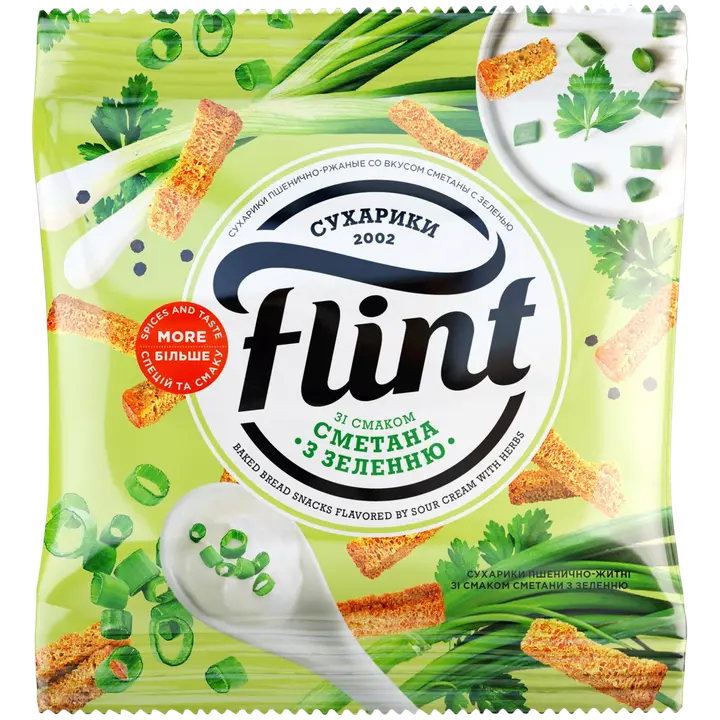 Flint hapukoore- ja ürdimaitselised kuivikud 35g