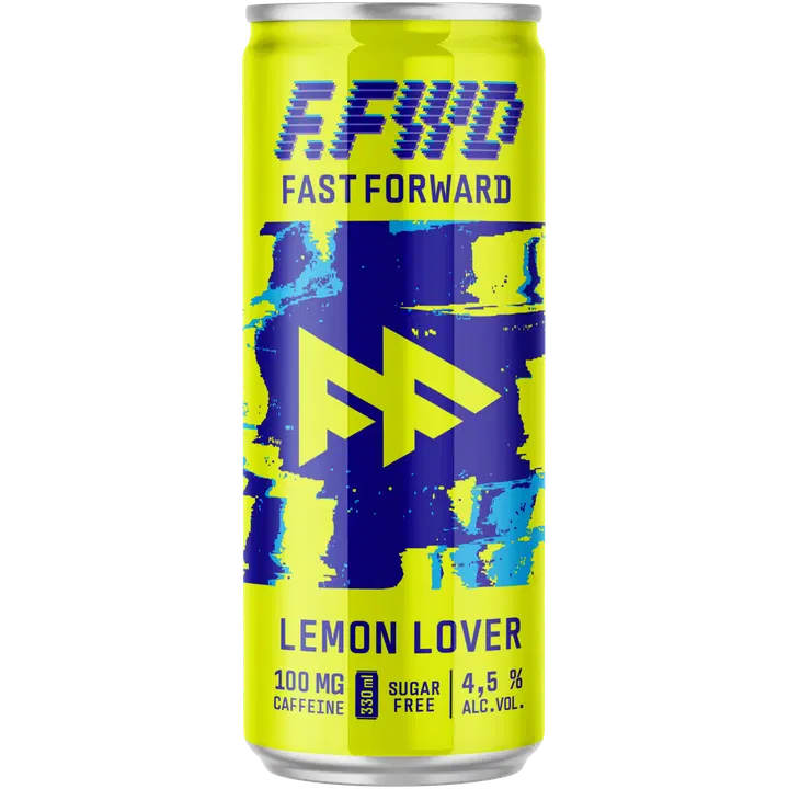Fast Forward Lemon Lover suhkruvaba muu alkohoolne jook 4,5%vol 330 ml