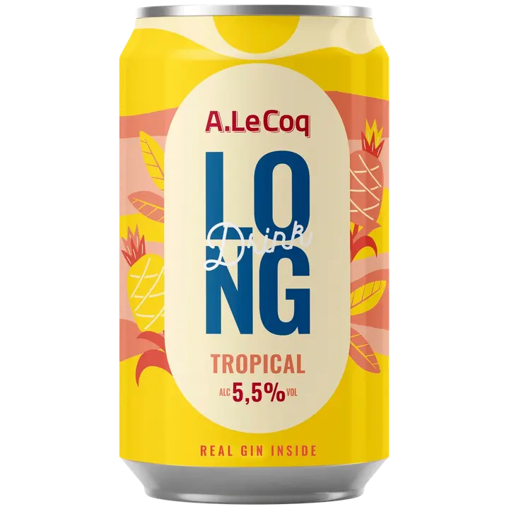 A. Le Coq Long Drink Tropical 5,5%vol muu alkohoolne jook 330ml