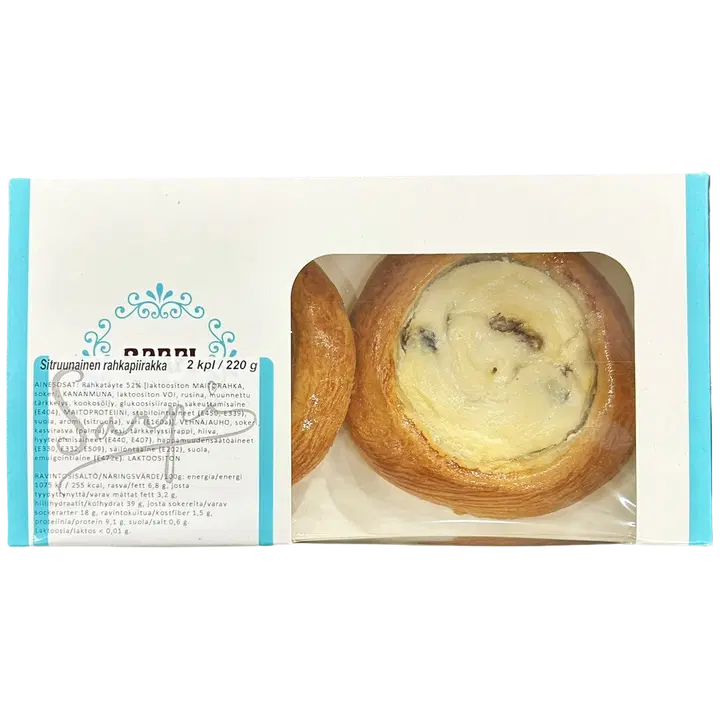 Sarpi Sitruunainen rahkapiirakka 2kpl/220g