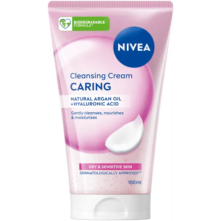 NIVEA 150ml Caring Cleansing Cream -puhdistusvoide