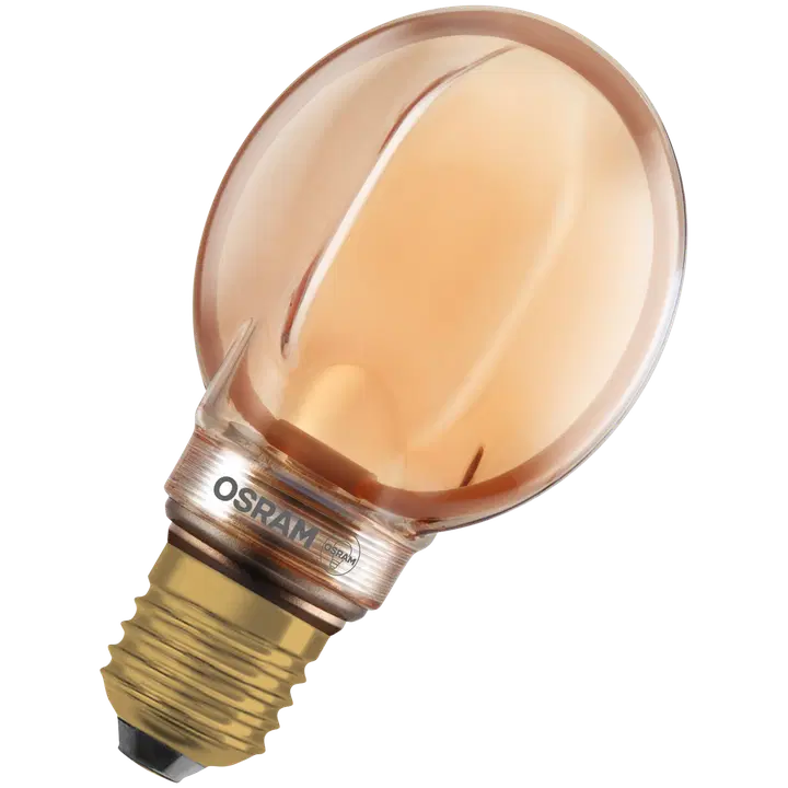 Osram LED-sisustuslamppu Globe80 4W 1800K E27 Gold O-filamentti