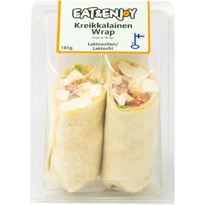 Eat & Enjoy Kreikkalainen Wrap 185g