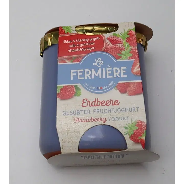 La Fermière mansikkajogurtti 140 g