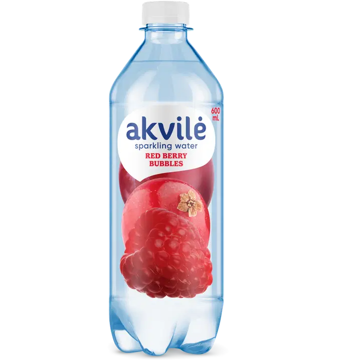 Akvile gaseeritud vesi Punased marjad 600 ml