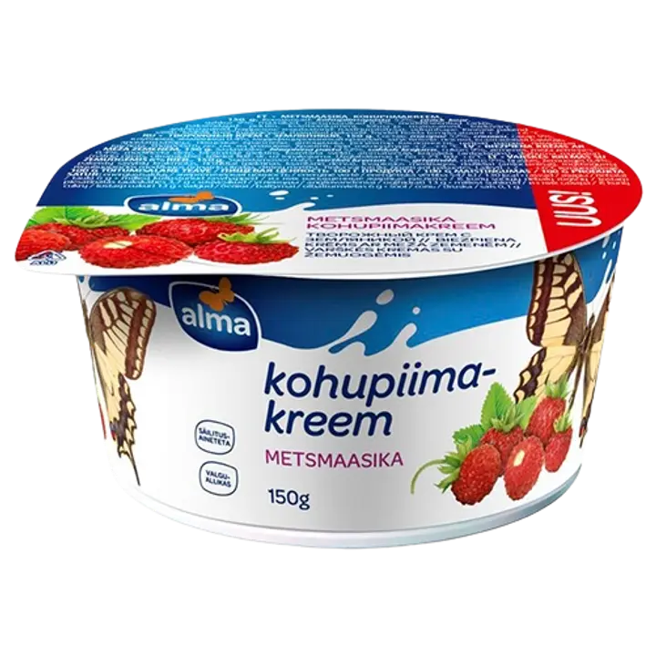 Alma Metsmaasika kohupiimakreem, 150 g