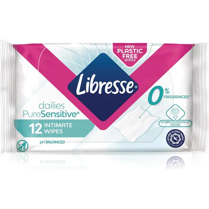 LIBRESSE Intiimipyyhe 12kpl