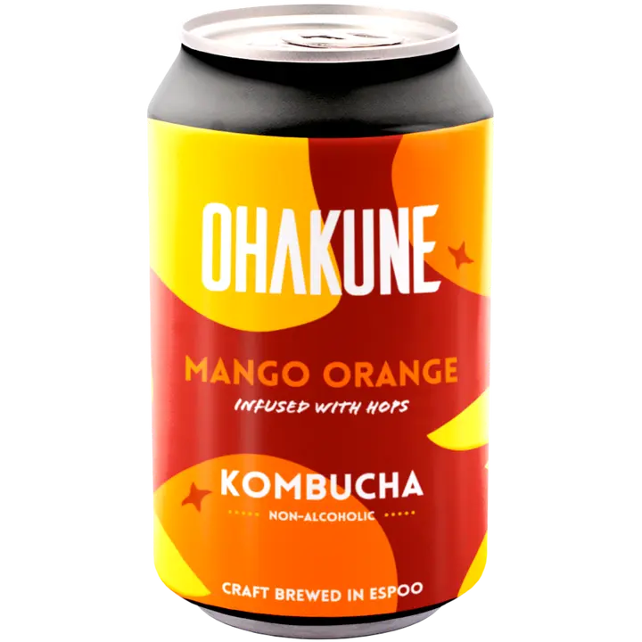 Ohakune Kombucha Mango teejuoma, 330ml