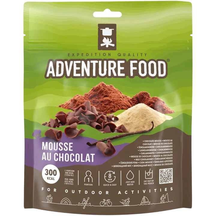 Adventure Food suklaamousse, 300 kcal