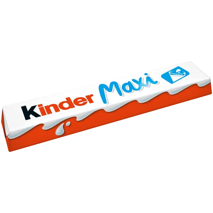 Kinder Maxi maitosuklaata maitoisalla täytteellä 21g (1kpl)