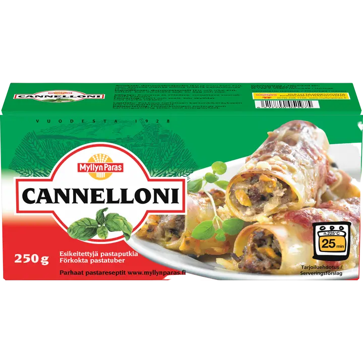 Myllyn Paras Cannelloni 250 g Pastaputkia