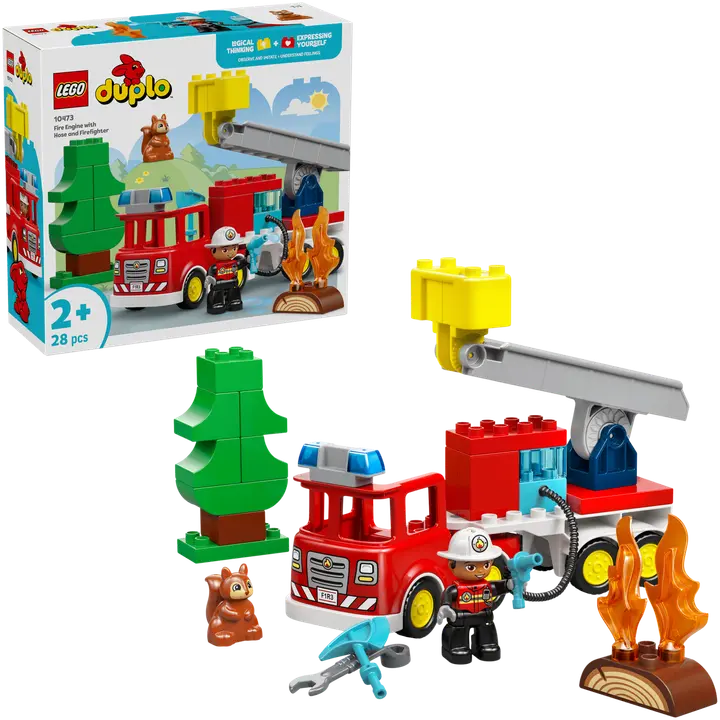 LEGO® DUPLO Town 10473 Paloauto, paloletku ja pelastaja