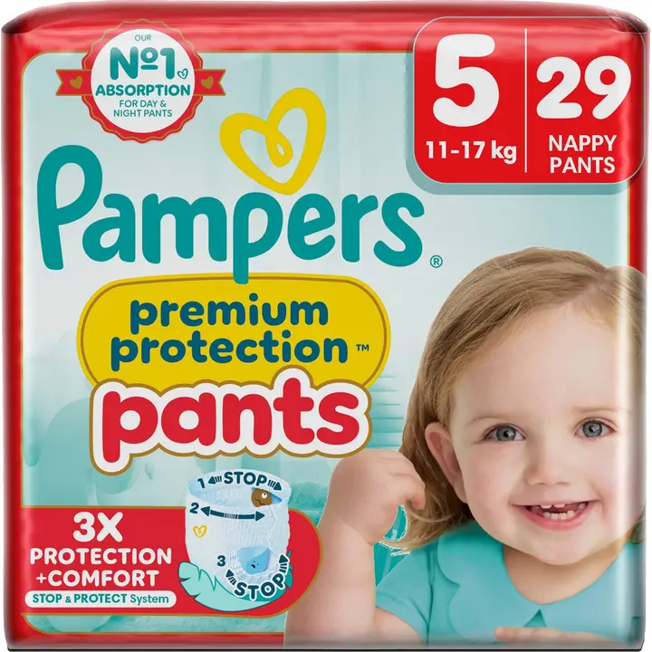 PAMPERS PREM püksmähkmed 5 11-17KG 29tk