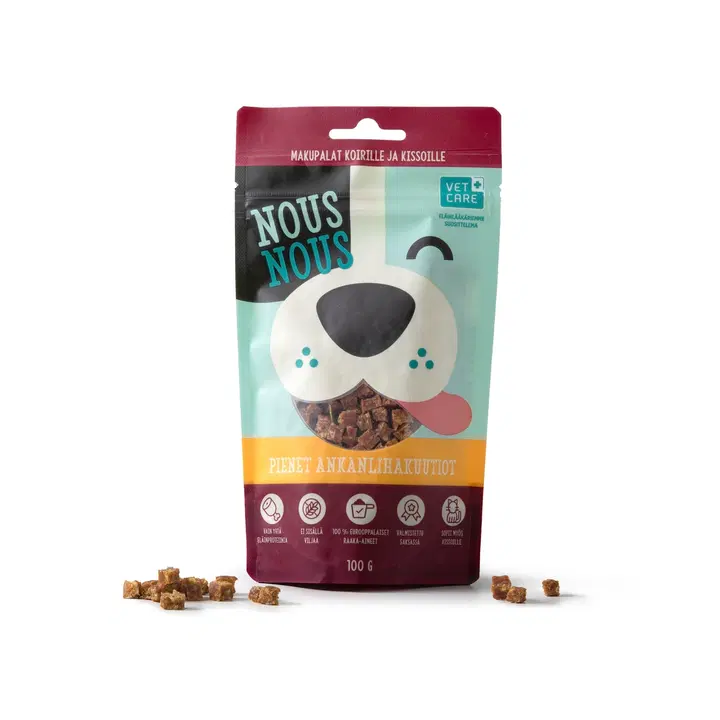 NOUS NOUS Pienet ankanlihakuutiot 100g