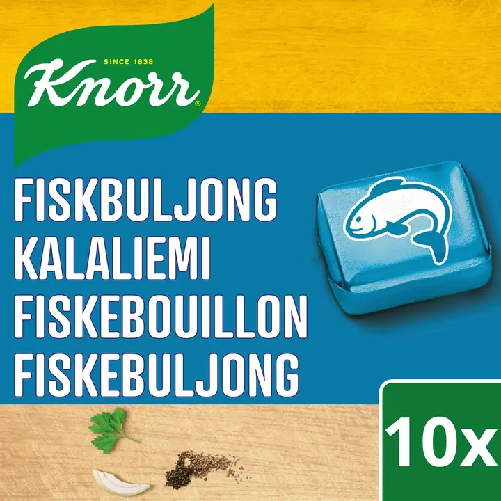 Knorr Fisk Buljongtärning 10x10g