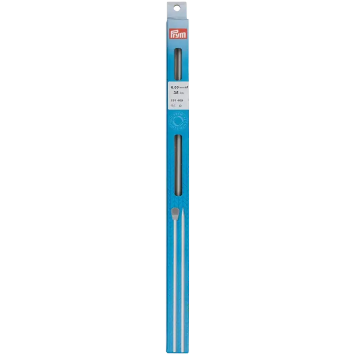 Prym neulepuikot 6,0 mm 35 cm alumiini