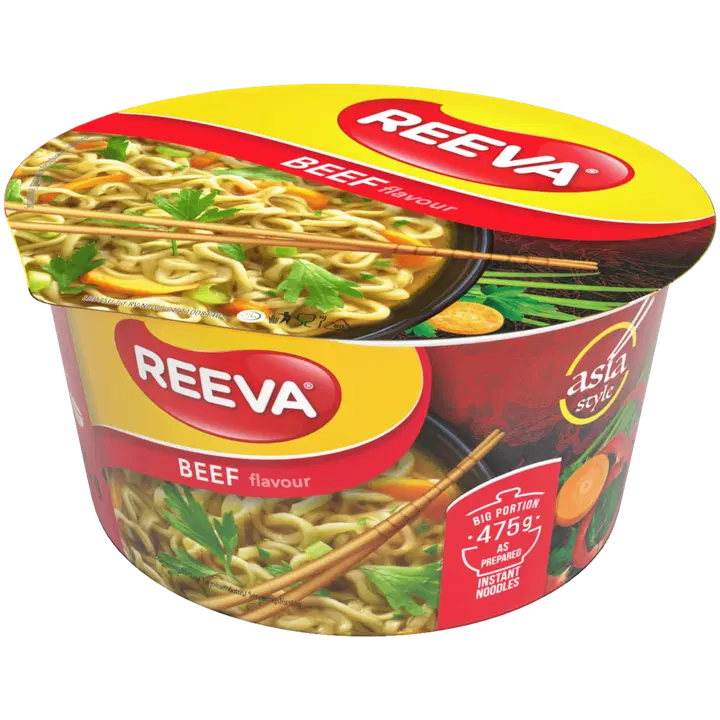 Reeva kuppinuudeli, naudanlihanmakuinen 75g