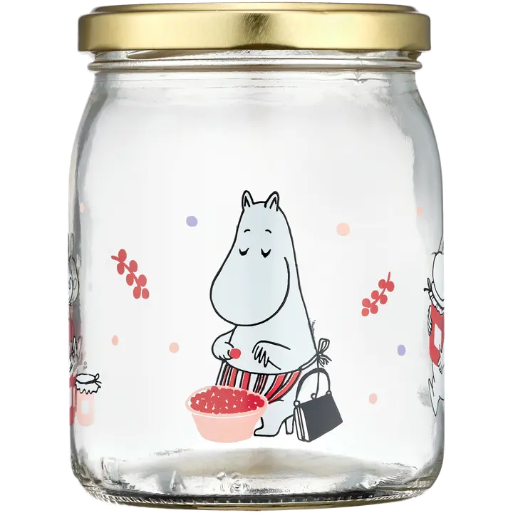 Muurla Muumi lasipurkki 0,5L Marjat