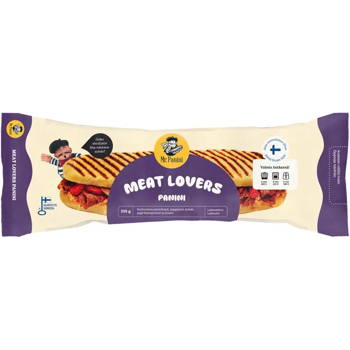 Mr. Panini Meat Lovers panini 235g
