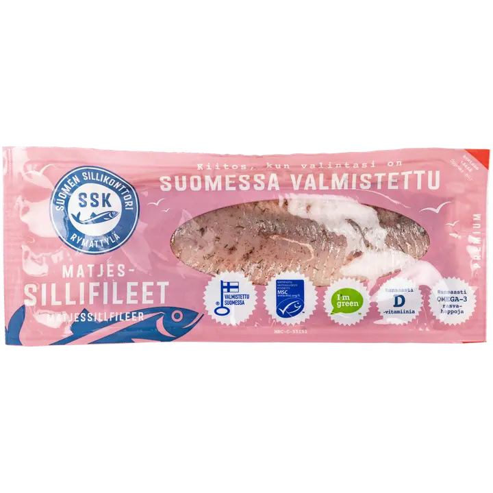 Sillikonttorin Matjessilliä vakuumissa +180g msc