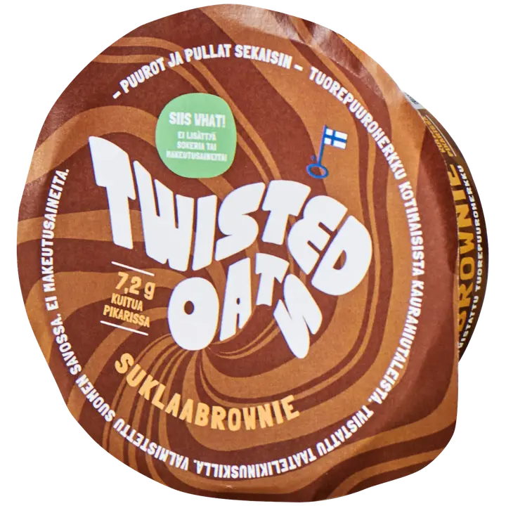 Twisted oats suklaabrownie tuorepuuroherkku 145g