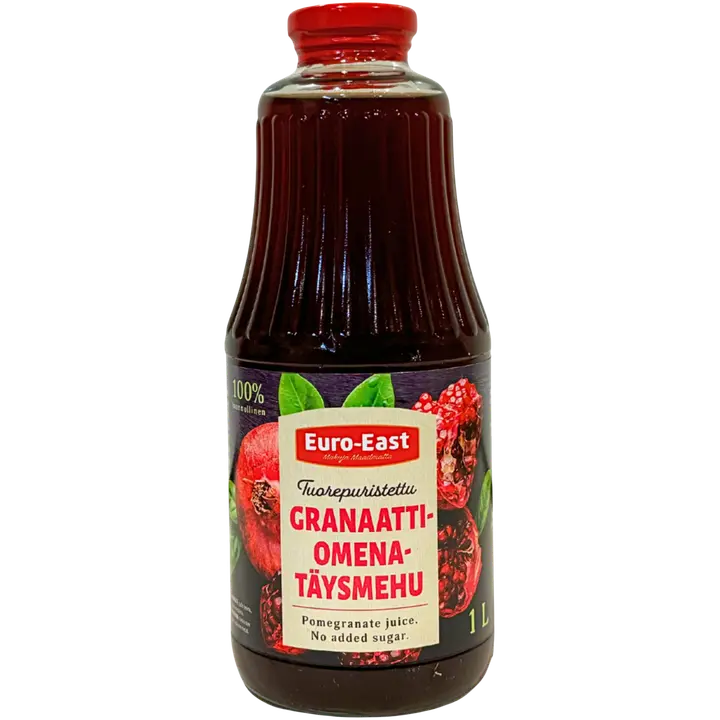 Euro-East Granaattiomenatäysmehu 100% 1,0l