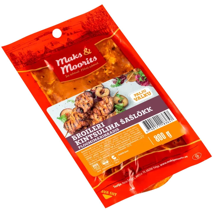 Ma&orits Broileri Kintsuliha Šašlõkk Ploomimarin