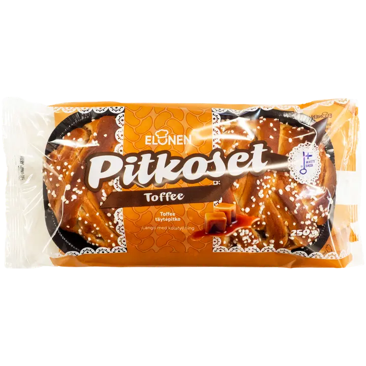 Elonen Pitkoset Toffee 250g vegaaninen