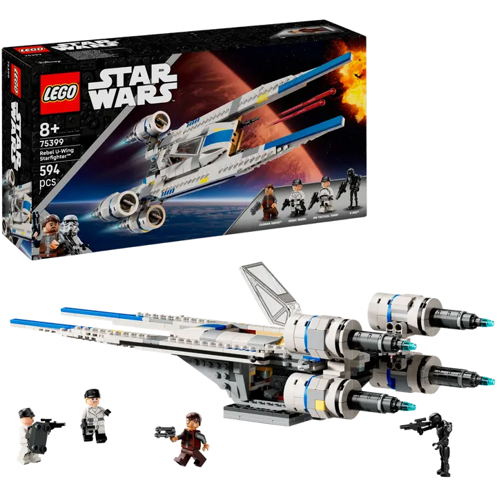 LEGO® Star Wars 75399 Andor™ kapinallisten U-Wing-tähtihävittäjä