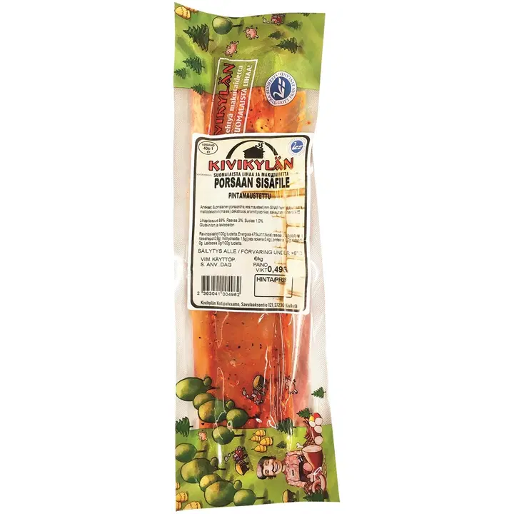 Kivikylän Porsaan sisäfile pintamaust.  550g