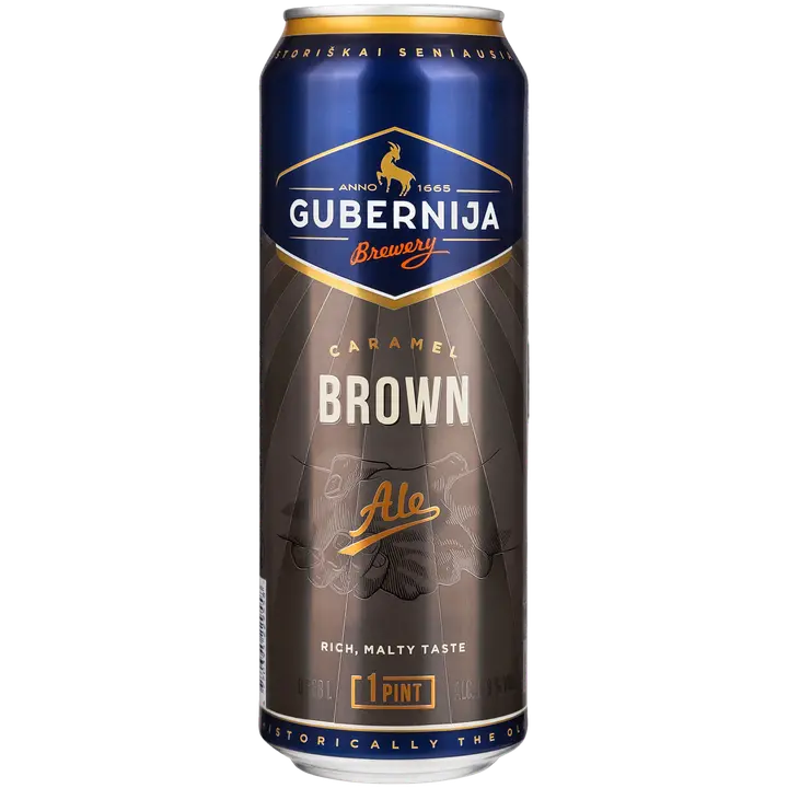 Gubernija Brown Ale õlu 5,9%vol 568ml