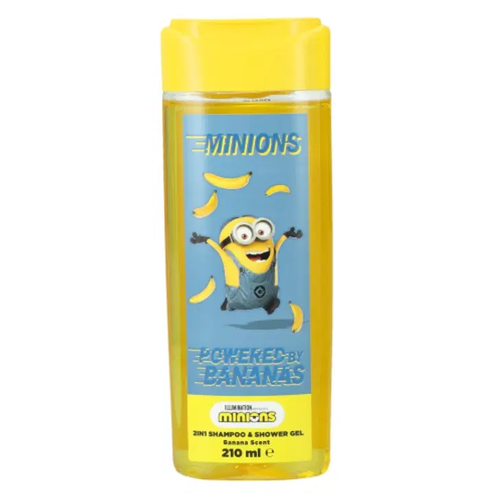 Universal Minions Assortment 2ass Shampoo and Shower Gel 210ml Despicable Me