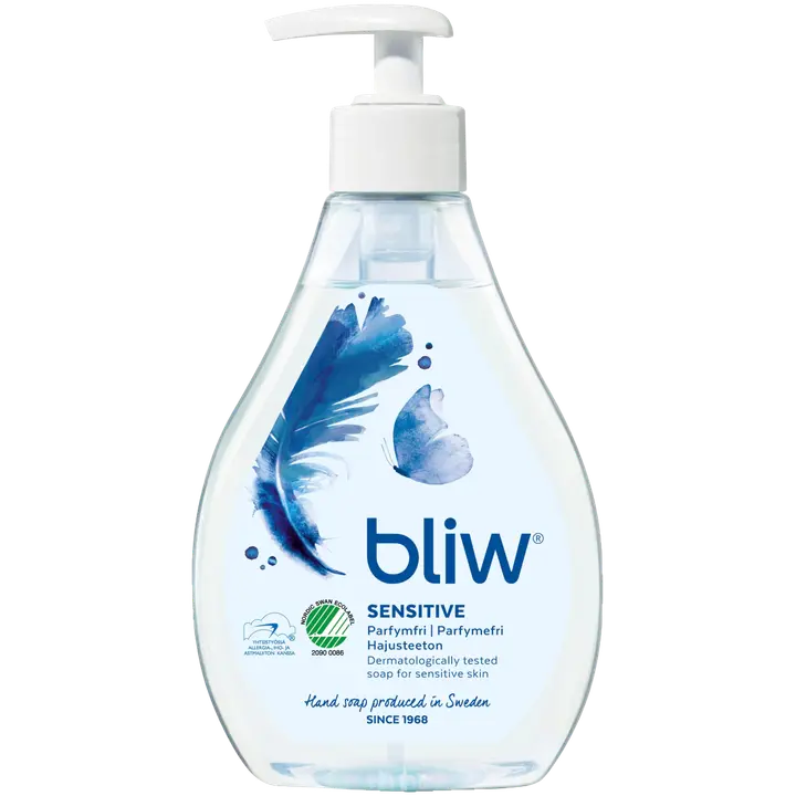Bliw Sensitive pumppupullo nestesaippua 300ml