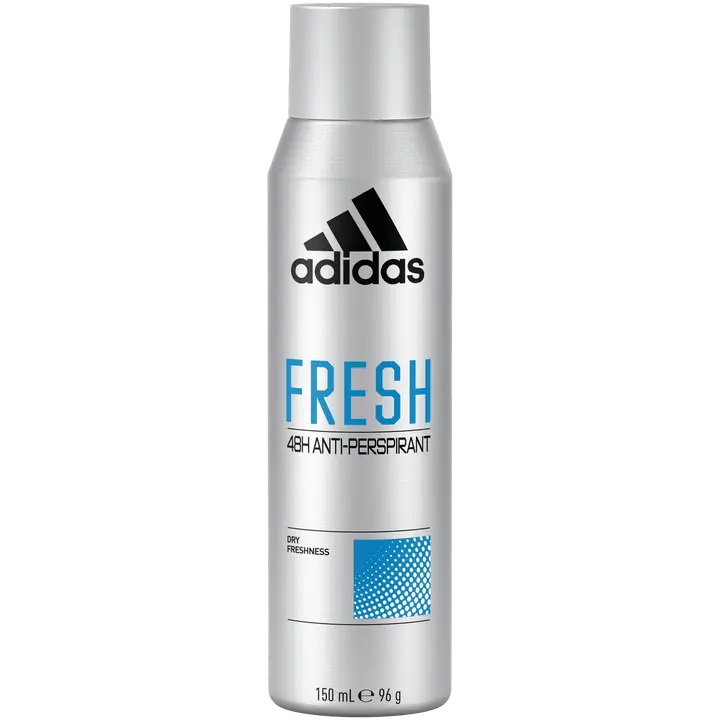 Adidas Fresh Anti-Perspirantti Spray 150 ml, miehille