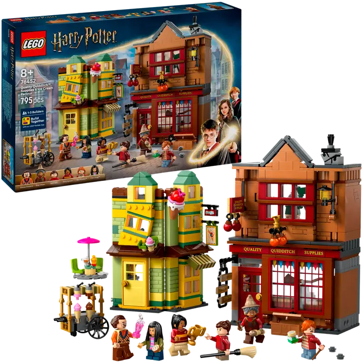 LEGO® Harry Potter TM 76452 Hienoja huispausvarusteita ja jäätelöbaari