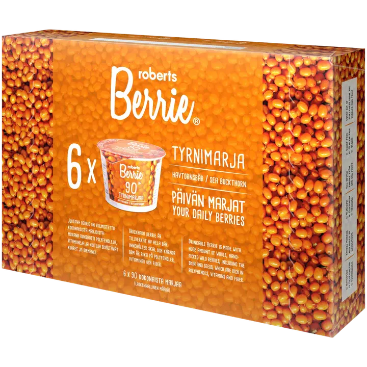 6 x Roberts Berrie tyrni 100 ml