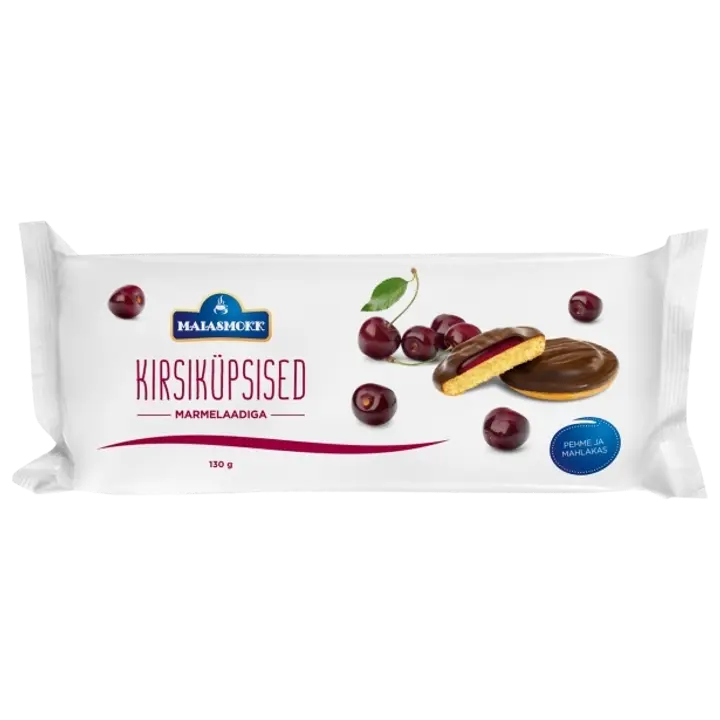 Maiasmokk kirsiküpsised marmelaadiga 130g
