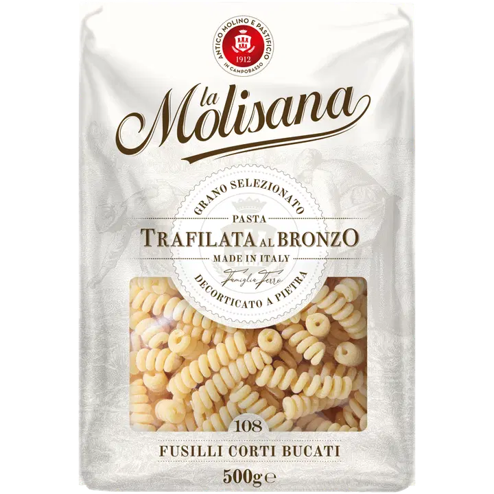 La Molisana Fusilli Corti Bucati N°108 500g