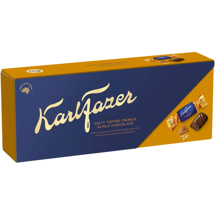Karl Fazer Suolainen Toffeekrokantti suklaakonvehti 250g