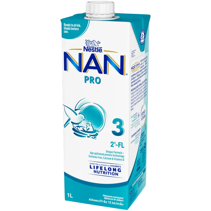 Nestlé NAN PRO 3 Pikkulasten maitojuoma 1000ml