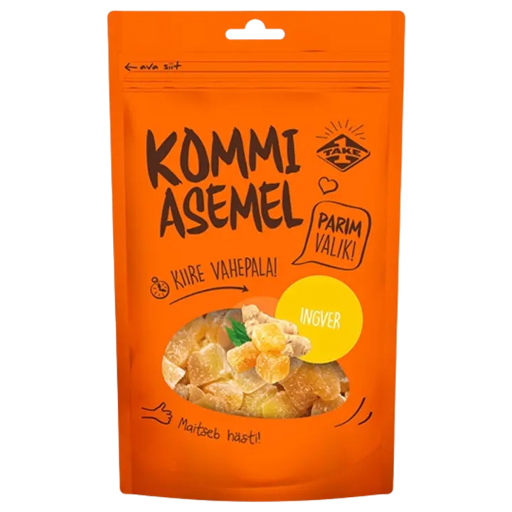 Kommi Asemel Premium ingver 150 g