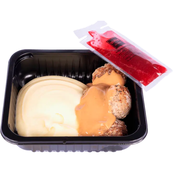 Kulman Keittiö perunamuusi ja lihapullakastike 400 g