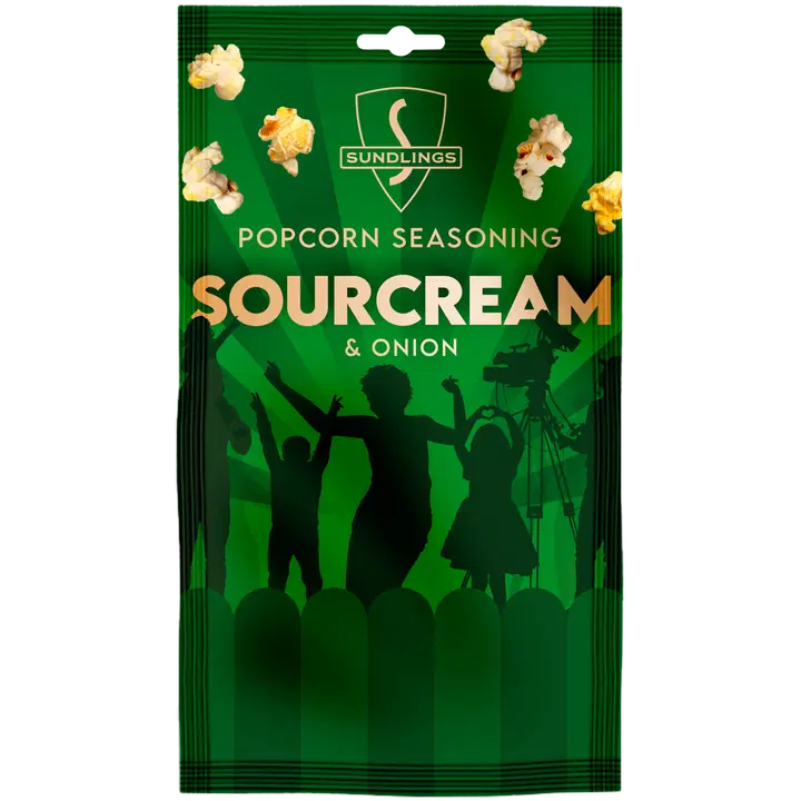 Sundlings popcornmauste sourcream & onion 26g