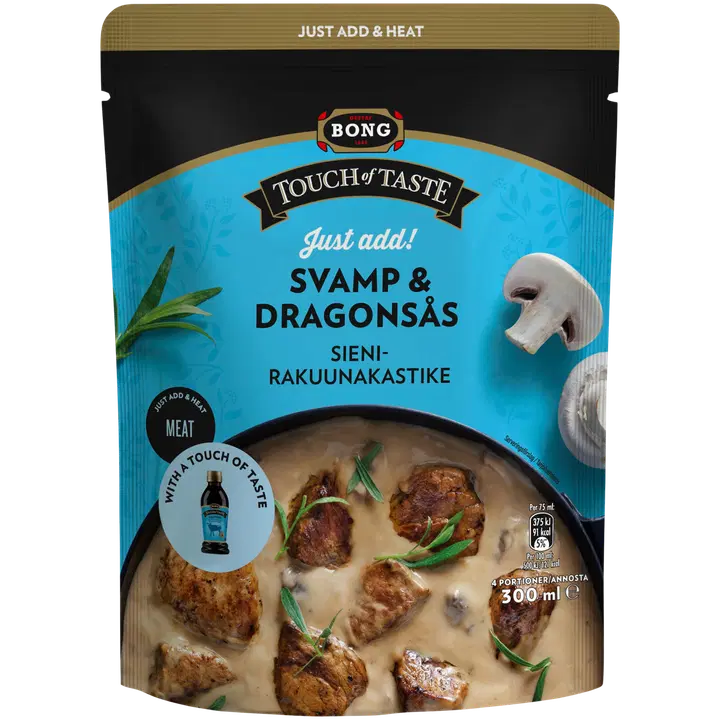 Bong Touch of Taste Just add Sieni-rakuunakastike 300 ml