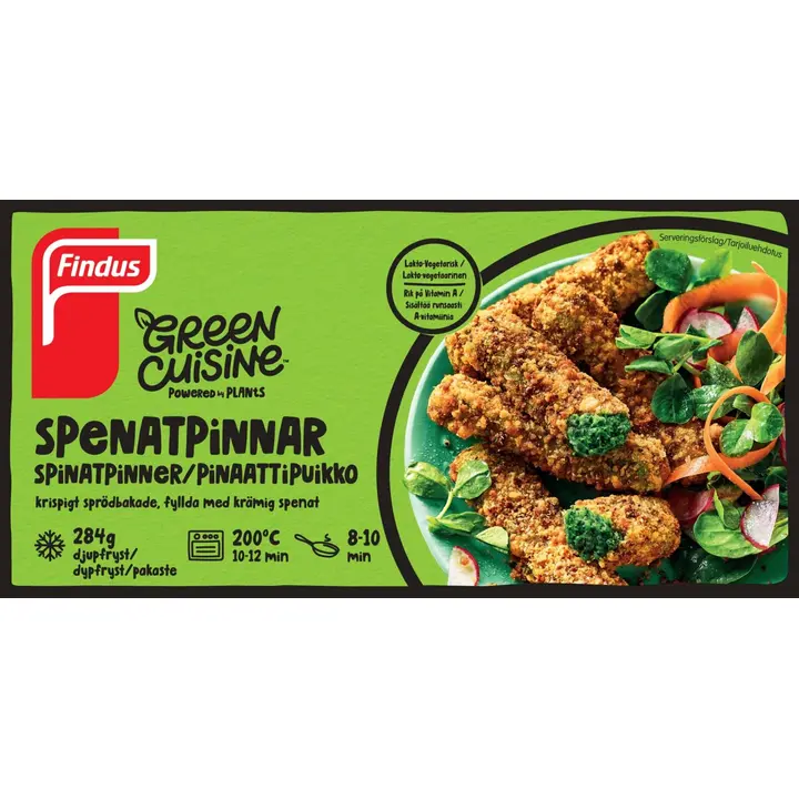 Findus Green cuisine spinatipulgad 284 g