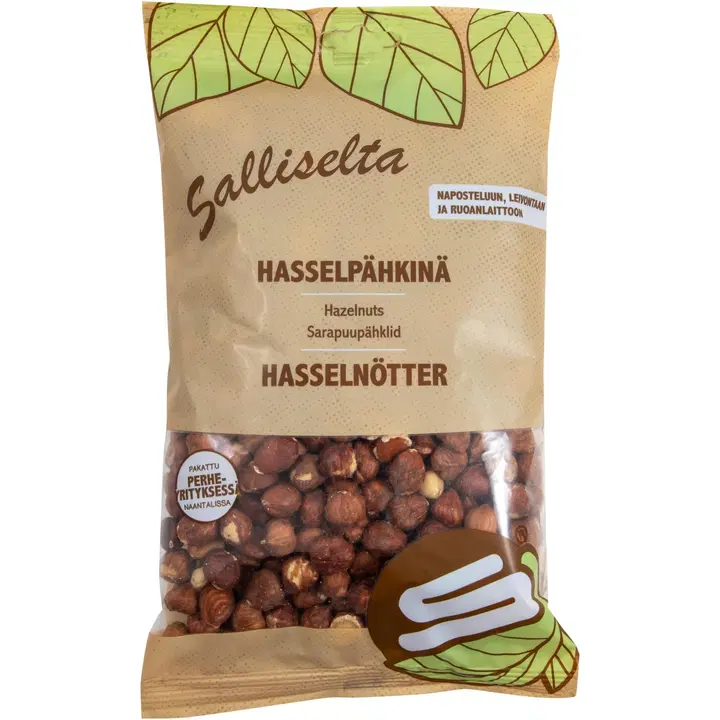 Salliselta Hasselpähkinä 400g