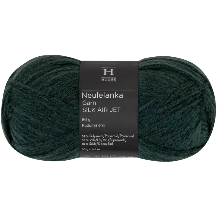 House lanka Silk Airjet 50g 212449 forestgreen