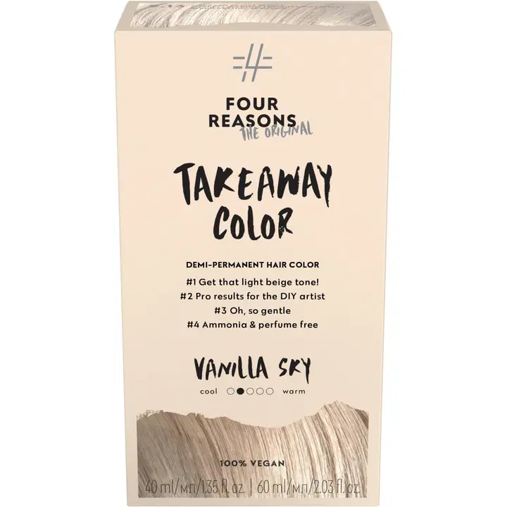 Four Reasons Original Takeaway Color 9.13 Vanilla Sky kestosävyte